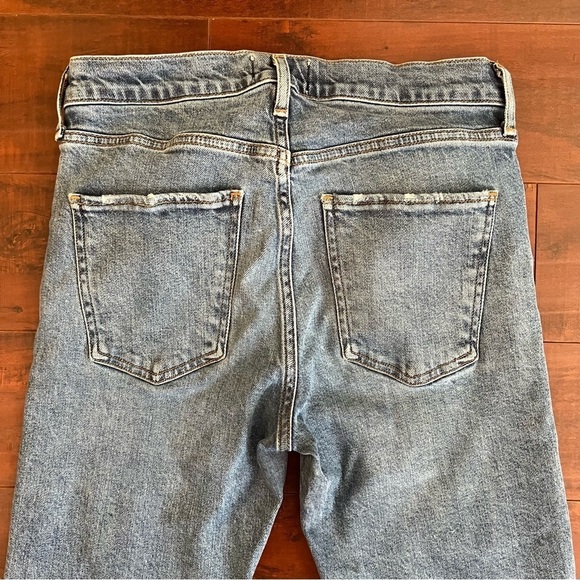 AGOLDE Denim Toni Skinny Straight Jeans Ankle Size 27 Mid Rise - Picture 7 of 12